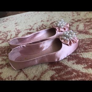 Kate spade pink ballet slippers
